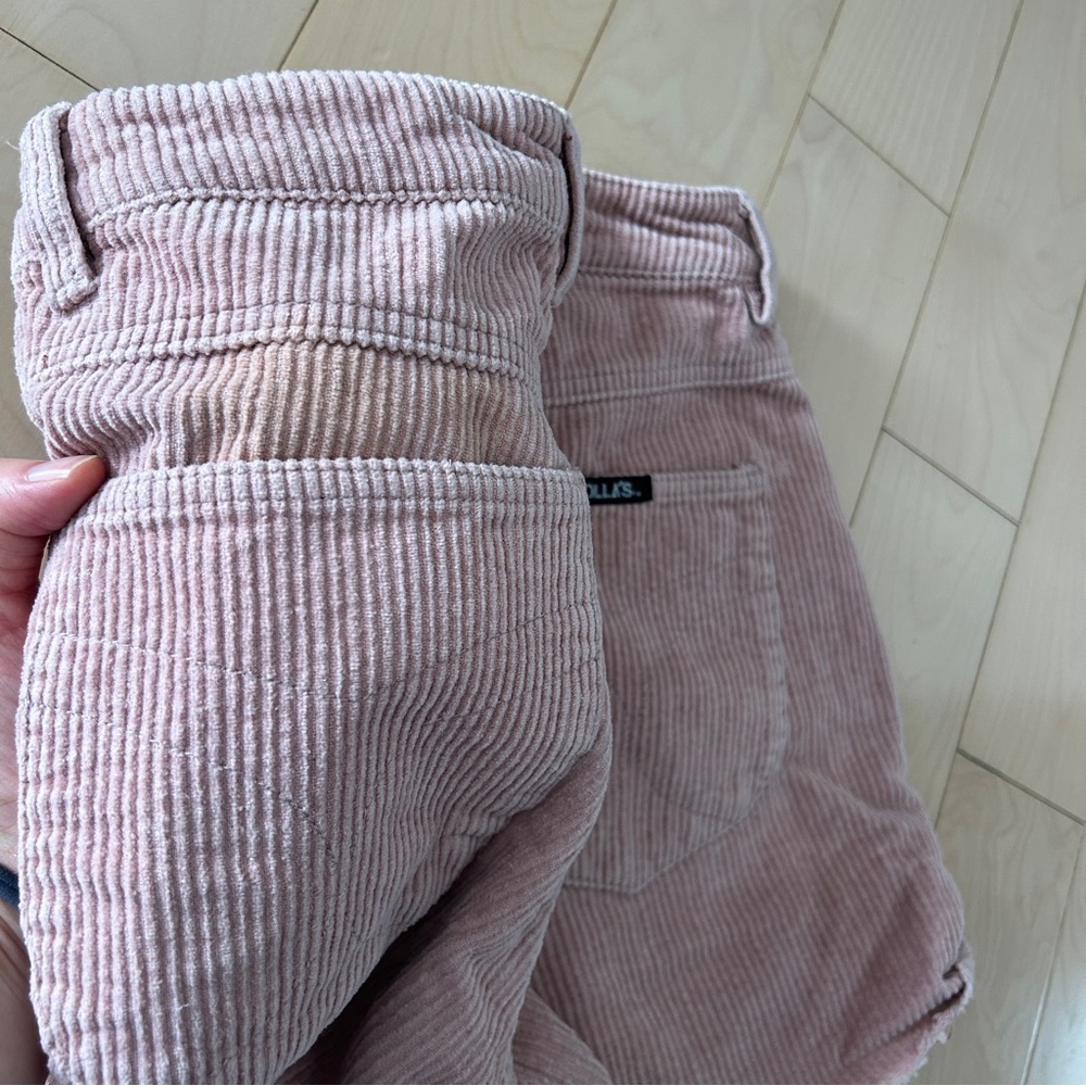 ROLLA’S Pink Corduroy High Waisted Shorts - Picture 3 of 6